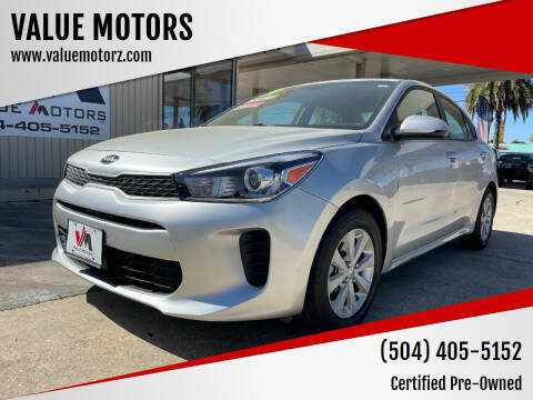 2020 Kia Rio for sale at VALUE MOTORS in Kenner LA