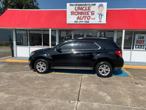 2016 Chevrolet Equinox for sale at Uncle Ronnie's Auto LLC in Houma LA