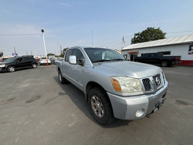 2005 Nissan Titan for sale at PIERCY MOTORS INC in Union Gap, WA