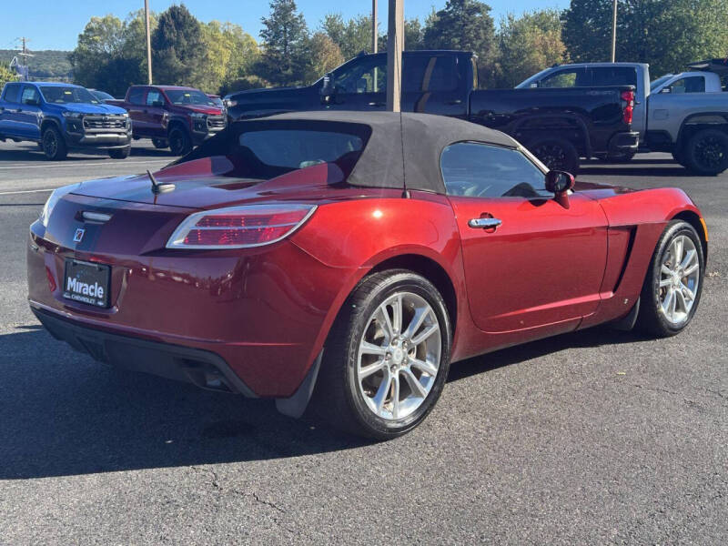 2009 Saturn SKY Ruby Red SE