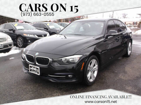2016 BMW 3 Series for sale at Cars On 15 in Lake Hopatcong NJ