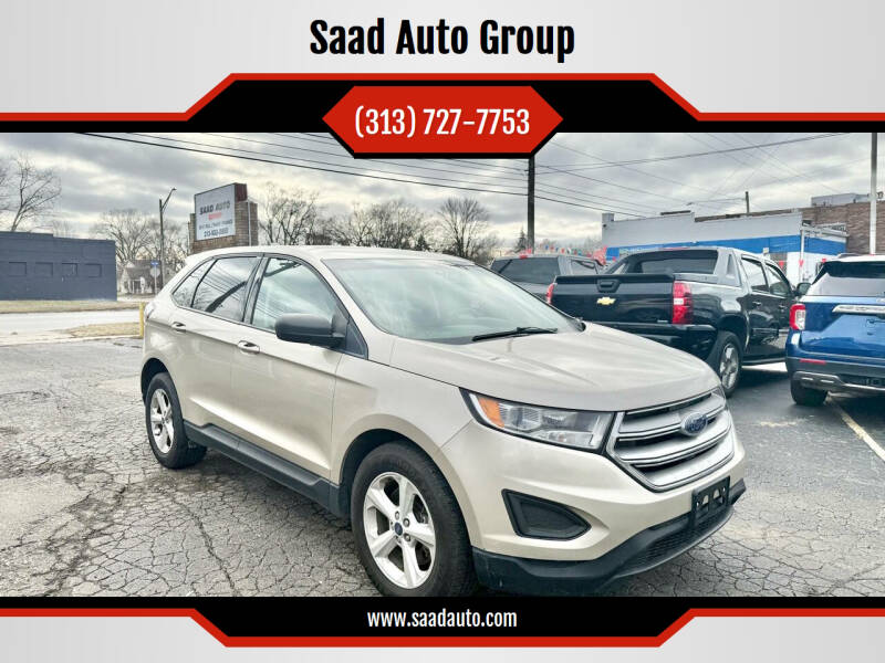 2018 Ford Edge for sale at Saad Auto Group in Dearborn Heights MI