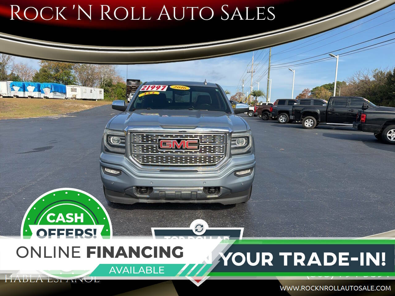 2016 GMC Sierra 1500 Denali Crew Cab 4WD