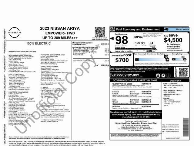 2023 Nissan Ariya Empower+