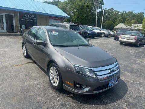 2012 Ford Fusion for sale at Steerz Auto Sales in Frankfort IL