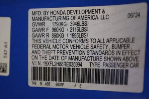 2024 Honda Civic Sport