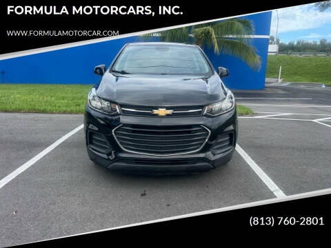 2020 Chevrolet Trax for sale at FORMULA MOTORCARS, INC. in Tampa FL