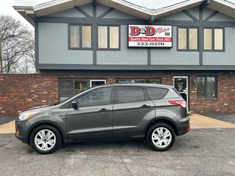 2015 Ford Escape for sale at D & D Motors Ltd in Belleville IL