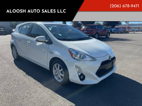 2015 Toyota Prius c for sale at Aloosh Auto Sales LLC in Auburn WA