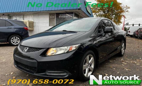 2013 Honda Civic for sale at Network Auto Source Inc in Loveland CO