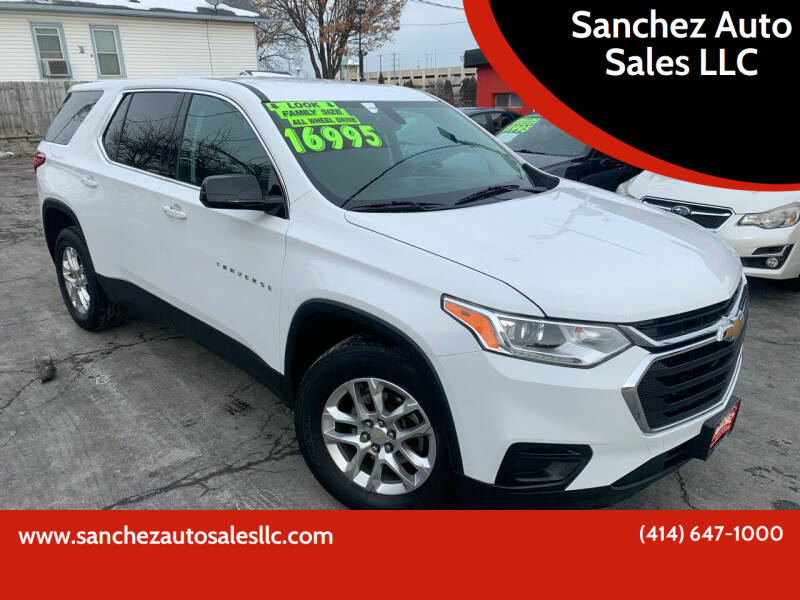 2018 Chevrolet Traverse for sale at Sanchez Auto Sales LLC in Milwaukee WI