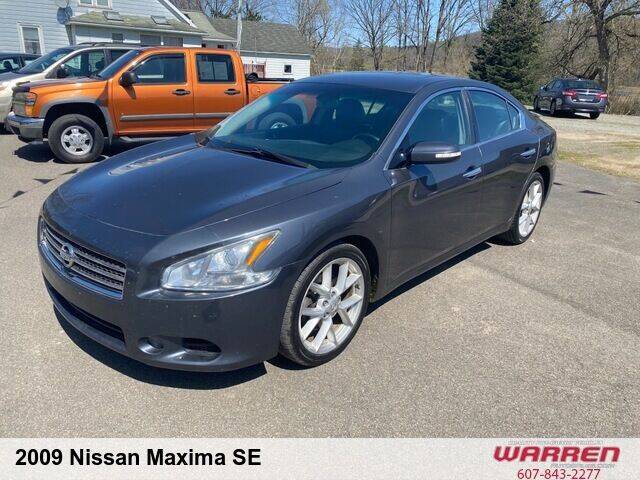 2009 Nissan Maxima for sale at Warren Auto Sales in Oxford NY