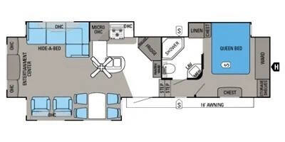2013 Jayco EAGLE 33.5