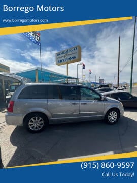 2014 Chrysler Town and Country for sale at Borrego Motors in El Paso TX