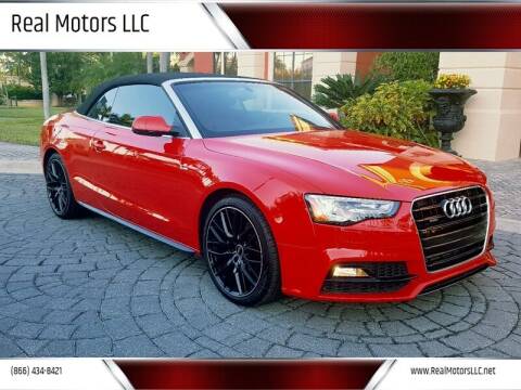 2017 Audi A5 for sale at Real Motors LLC in Clearwater FL