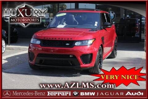2016 Land Rover Range Rover Sport for sale at Luxury Motorsports in Phoenix AZ