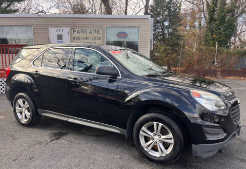 2017 Chevrolet Equinox for sale at PARK AVENUE AUTOS in Collingswood NJ