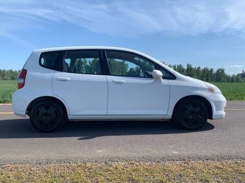 2007 Honda Fit for sale at M AND S CAR SALES LLC in Independence OR