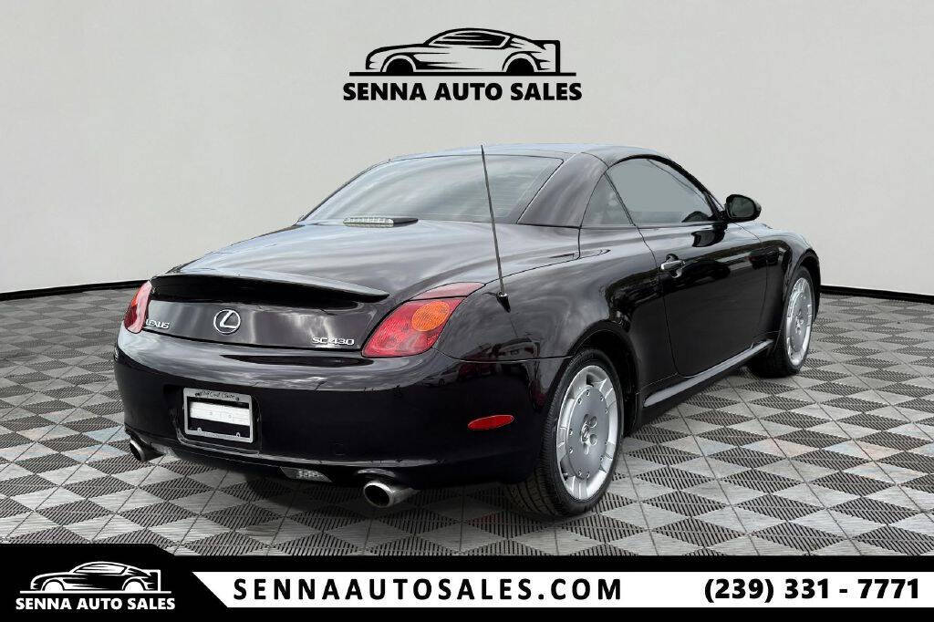 2003 Lexus SC 430 for sale at SENNA AUTO SALES in Naples, FL