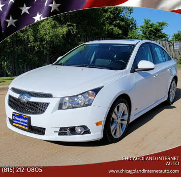 2014 Chevrolet Cruze for sale at Chicagoland Internet Auto - 410 N Vine St New Lenox IL, 60451 in New Lenox IL