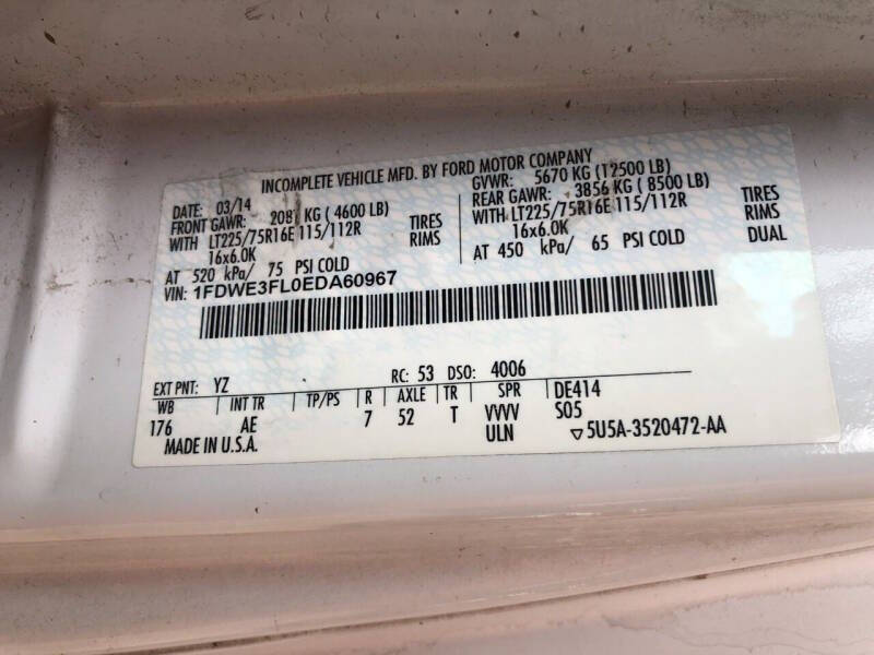 2014 Ford E-350