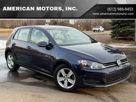2017 Volkswagen Golf for sale at AMERICAN MOTORS, INC. in Farmington MN