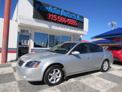 2005 Nissan Altima for sale at Franklin Auto Sales in El Paso TX