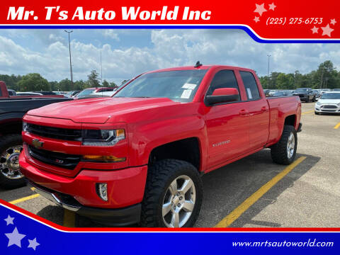 2016 Chevrolet Silverado 1500 for sale at Mr. T's Auto World Inc in Baton Rouge LA