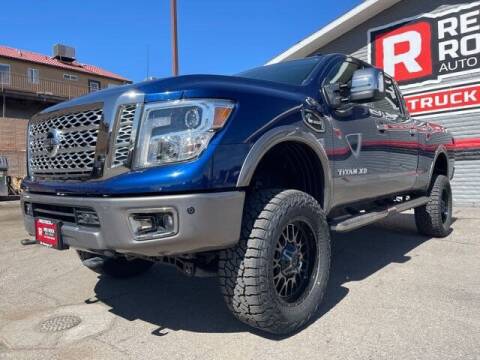 2017 Nissan Titan XD for sale at Red Rock Auto Sales in Saint George UT