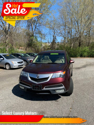 2010 Acura MDX for sale at Select Luxury Motors in Cumming GA