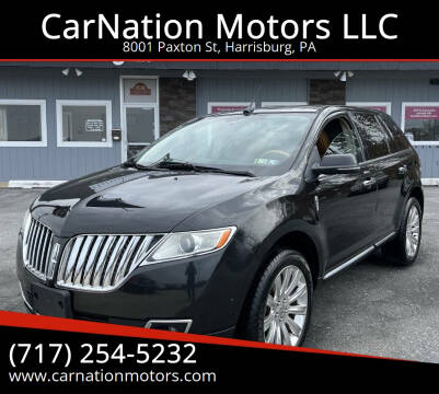 2013 Lincoln MKX for sale at CarNation Motors LLC in Harrisburg PA