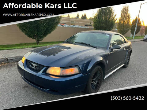2003 Ford Mustang for sale at Affordable Kars LLC in Portland OR