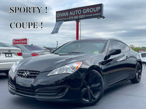 2010 Hyundai Genesis Coupe for sale at Divan Auto Group in Feasterville Trevose PA