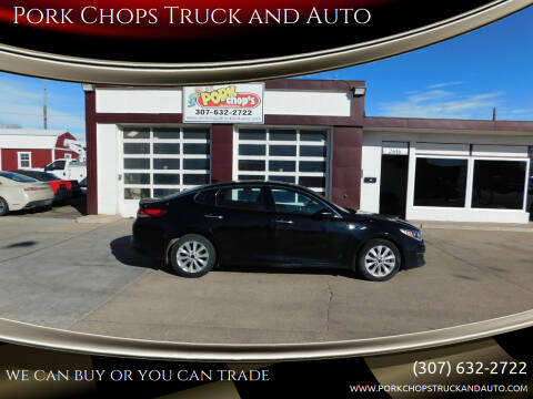 2016 Kia Optima for sale at Pork Chops Truck and Auto in Cheyenne WY