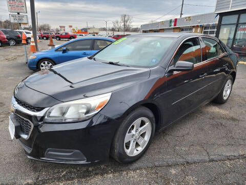 2014 Chevrolet Malibu for sale at North Chicago Car Sales Inc in Waukegan IL