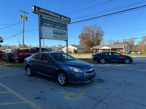 2013 Chevrolet Malibu for sale at Lakeshore Auto Wholesalers in Amherst OH