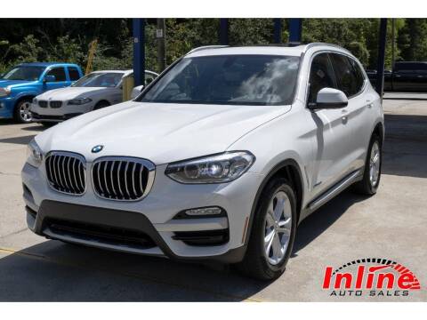2018 BMW X3 for sale at Inline Auto Sales in Fuquay Varina NC