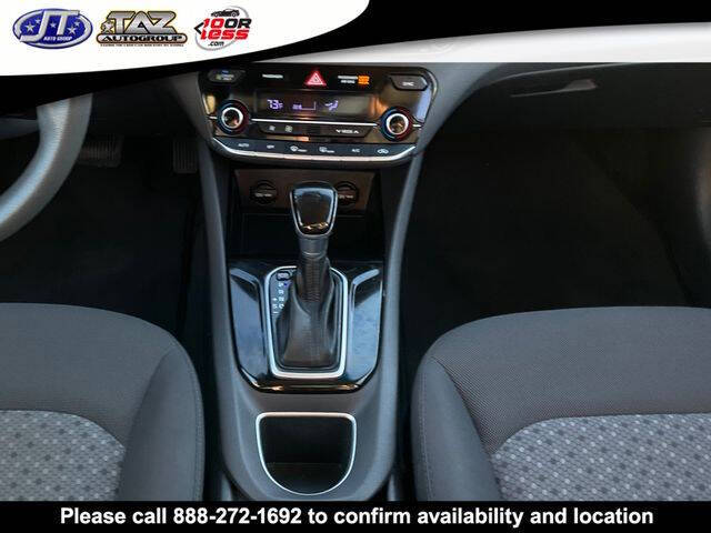 2019 Hyundai Ioniq Hybrid Blue