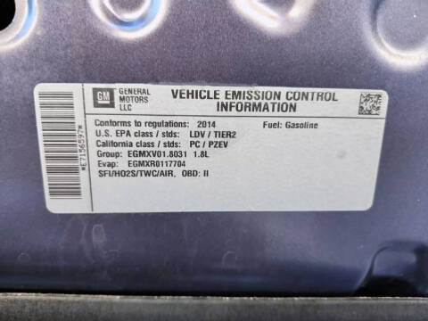 2014 Chevrolet Cruze LS Auto