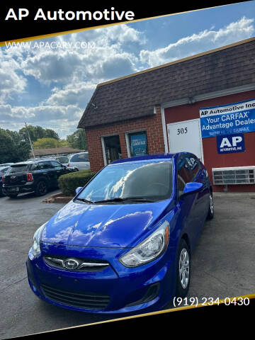 2014 Hyundai Accent for sale at AP Automotive in Cary NC