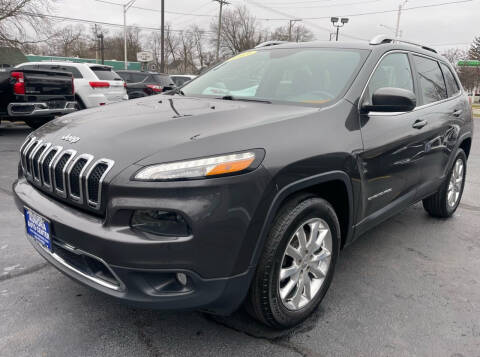 2015 Jeep Cherokee for sale at Aurora Auto Center Inc in Aurora IL