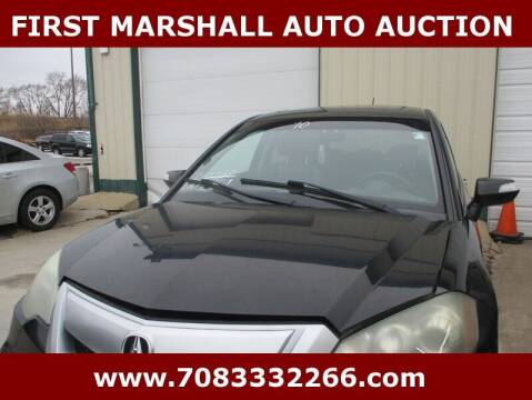 2010 Acura MDX for sale at First Marshall Auto Auction in Harvey IL