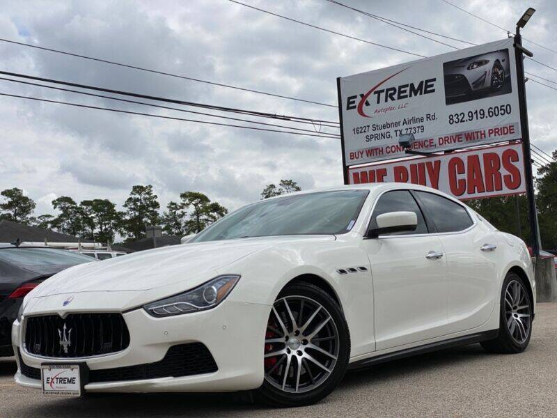 2014 Maserati Ghibli for sale at Extreme Autoplex LLC in Spring TX