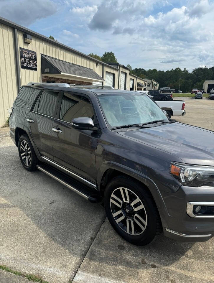 2017 Toyota 4Runner for sale at Private Auto Sales in Chelsea, AL