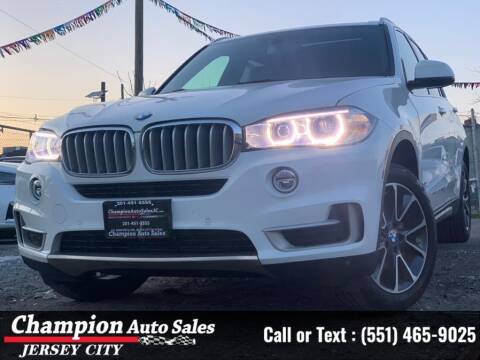 2018 BMW X5 for sale at CHAMPION AUTO SALES OF JERSEY CITY in Jersey City NJ