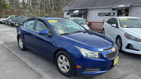 2012 Chevrolet Cruze for sale at Clear Auto Sales in Dartmouth MA