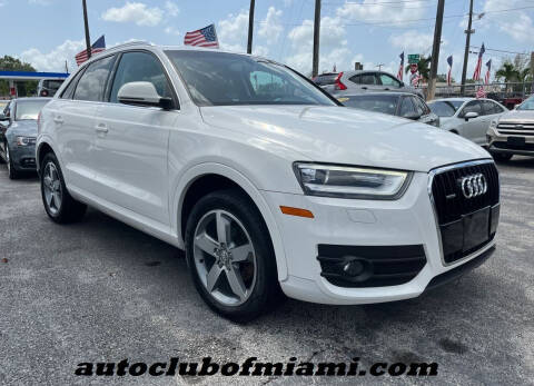 2015 Audi Q3 for sale at AUTO CLUB OF MIAMI, INC in Miami FL