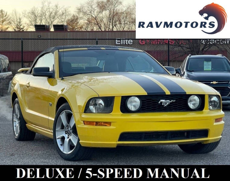 2006 Ford Mustang for sale at RAVMOTORS- Burnsville in Burnsville MN