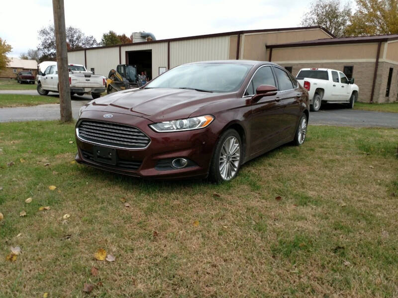 2015 Ford Fusion for sale at KW TRUCKING OF KS in Saint Paul KS