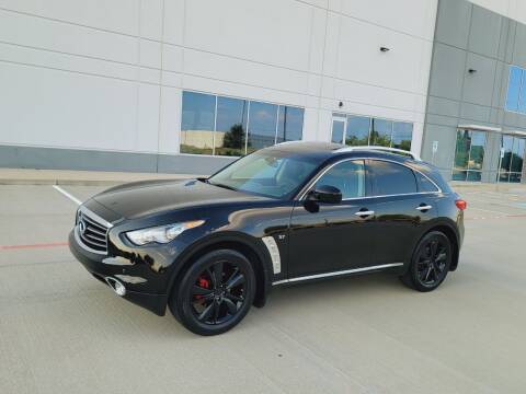 2016 Infiniti QX70 for sale at MOTORSPORTS IMPORTS in Houston TX